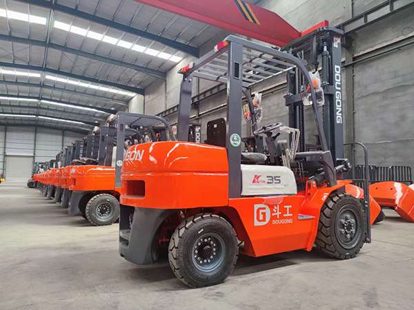 forklift with automatic transmission