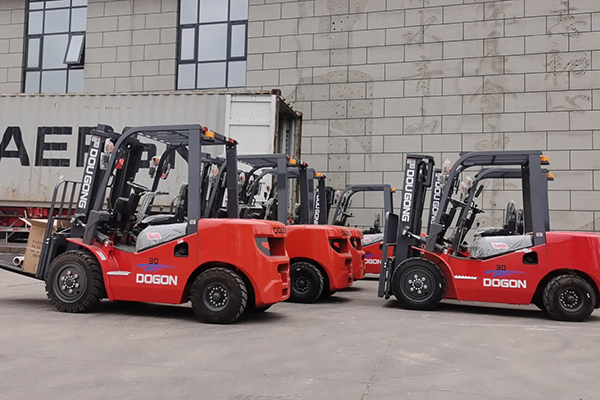 internal combustion counterbalanced forklift